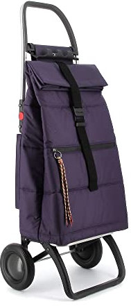 Klappbarer Einkaufstrolley Rolser Big Polar 2 Räder - Violett