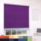 Deluxe Daylight Roller Blinds Light Filtering Premium Fabric Easy Fit Metal Brackets Bedroom Living Room Office Child Safe 160cm Length Trimmable Purple 120cm