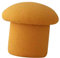 Hiraith Sofabank, Schlicht, Modern, Elastisch, Bequem, Weich, Rund, Kiefernholz, Fußhocker Heimdekoration (Gelb)