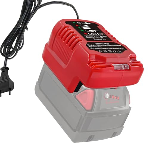 Portable Charger for Milwaukee M18 18V 48-59-1812 48-11-2420 48-11-1815 48-11-1840 48-11-1841 48-11-1850 Lithium Ion Battery