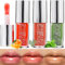 Bekoeen 3Pcs Plumping Lip Oil Set - Crystal Jelly Lip Care Oil - Long Moisturizing - Non-Sticky Finish - High-Shine - 12 Hours Hydrating - Light Liquid Lipsticks