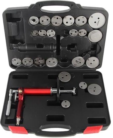 Depisuta Pneumatisches Bremssattel-Kolben-Wind-Back-Kompressions-Spreizwerkzeug, Robustes Bremssattel-Kompressionswerkzeug, Bremssattel-Kolben-Werkzeug Zum Zurücksetzen des