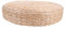 Zerodeko Coussin De Siège Plat en Paille Pouf Rond Tressé en Jute Naturel Pouf Ottoman Fait Main Tapis De Sol Pouf Ottoman Repose-Pieds pour Salon d'enfant d'enfant