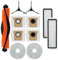 Accessoires de rechange pour aspirateur robot Xiàomi Vacuum X20 MAX, 11 accessoires comprenant 1 brosse principale, 2 filtres, 2 chiffons à serpillère, 4 sacs à poussière, 2 brosses latérales