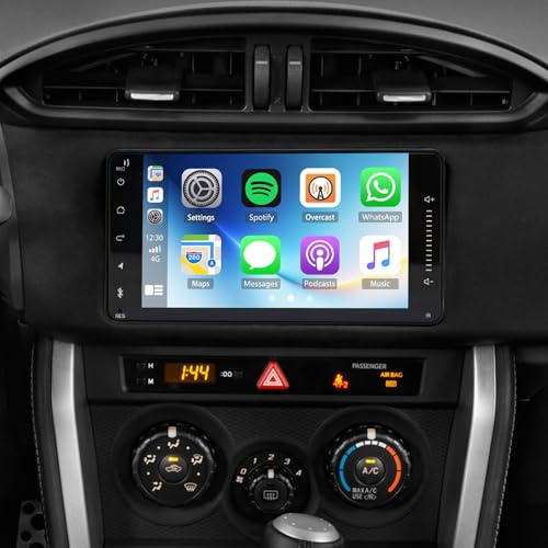 2+32G Android 13 Auto Radio Coche con CarPlay Android Auto para Toyota 86/GR86 2013-2020, Pantalla táctil de 7 Pulgadas Autoradio Estéreo Reproductor con navegación GPS FM Pantalla Dividida Bluetooth