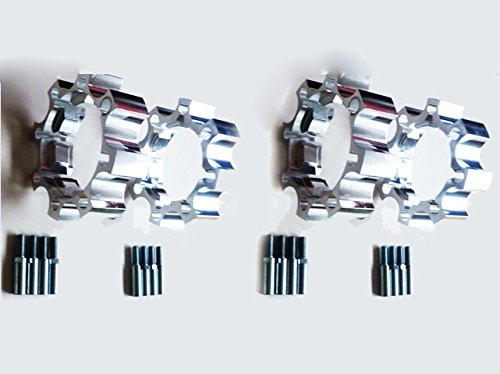 XRW Spurverbreiterung Ersatzteil für/kompatibel mit CF 500/600/700/800 CForce Terralander Buggy vorne und hinten