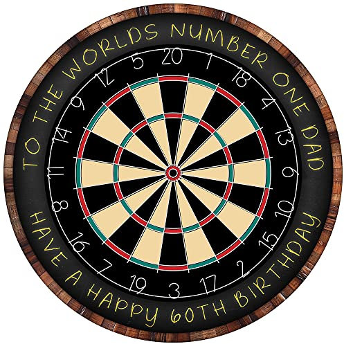 Dartboard Darts - Any Size (4in - 7.5in) Personalised Edible Cake Topper on Premium Icing