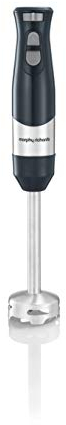 Morphy Richards Total Control Hand Blender - Grey - 600W - 5 Speed Settings - Plastic And Stainless Steel - 402060
