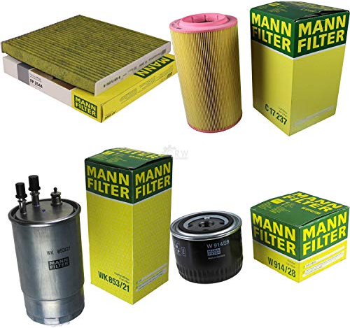MANN-FILTER Inspektions Set Inspektionspaket Luftfilter Ölfilter Innenraumfilter Kraftstofffilter