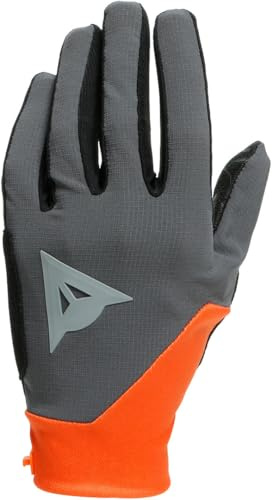 Dainese HG Caddo Gloves, Handschuhe Fahrrad, MTB, Downhill, Enduro, All-Mountain, für Damen und Herren, Orange/Dunkelgrau