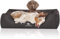 Knuffelwuff Hundebett Scottsdale aus Kunstleder XXL 120 x 85cm Schwarz