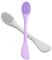 RamPula Silicone Facial Mask Applicator Face Masks Skincare Brush Facial Scrubber Double-Head Lotion Spatula Scoop for Makeup,Foundation,Cream,Lotion,Moisturizer,Gel,Peel,Mud Masks (Purple+Gray)