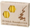 JEKA Kerze, 100% Bienenwachs, Gelb, Unparfümiert, Weihnachten