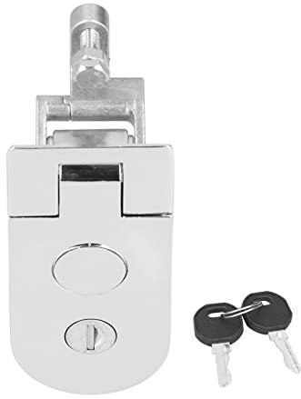 Le Loquet à Clé à Compression Empêche la Rouille et le Glissement Conception de Type Poussoir Quincaillerie de Serrure de Porte de RV Manuelle pour les Ménages de Yachts
