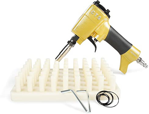 CTS 1620 Pneumatic Upholstery Decorative Tack Nail Gun, 41/64 (16.20mm) Head Diameter Air Finish Deco Nailer for Furniture, Home Decor