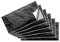 Piastrelle Cucina Ceramica 15X30Cm Nero Impermeabile Pvc Autoadesivo Decorazione,Autoadesivi Fai Da Te Adesivi,Cucina Bagno Decorazioni(6Pcs)