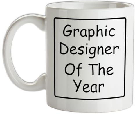 Graphic Designer of The Year - 10oz - Ceramic Mug for Coffee/Tea