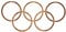 Schablone aus Kunststoff 21 x 30 cm aus Mylar Olympische Ringe