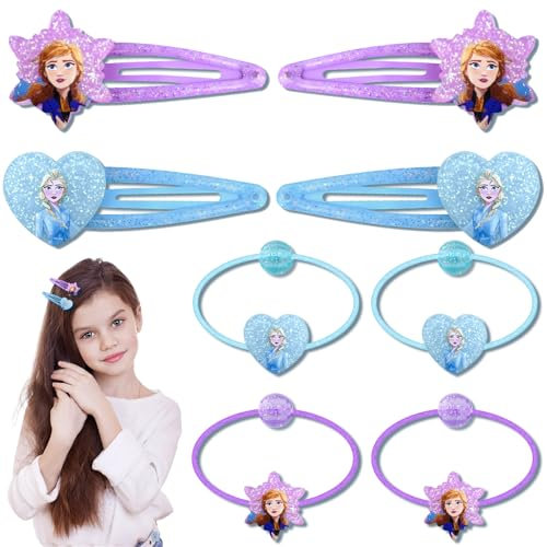 Haarspangen Mädchen, Haarring Prinzessin Baby Haarspangen Kinder Haarschmuck Exquisite Süße Haarspangen Geburtstagsgeschenke Weihnachtsgeschenke Geschenke für Kleine Mädchen Kinder