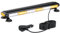 Justech 54LEDs Warnleuchte Rundumleuchte 27 Modi Blitzleuchte Schraube Starker Magnet Amber + Weiß Decke Licht 12/24V Notfallblinklampe mit E57 Blinklicht 5m Netzkabel Doppelschalter Metallhalterung