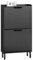 SoBuy Zapatero Estrecho con 2 Solapas Organizador para Zapatos de Entrada Negro 50 x 19 x 90cm FSR177-SCH ES