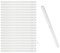 10 Pair Drawer Runners, 300mm Replacement Plastic Cabinet Sliders,White/Black Plastic Drawer Slides Kitchen Cupboard Drawer Rails for Kitchen Bedroom in Grooved Drawers (White)