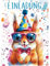 Werfunee - 12 Stück Einladungskarten Kindergeburtstag Mädchen Junge - 15 x 11cm Eichhörnchen Einladungskarten Geburtstag - Einladung Kindergeburtstag - Geburtstagseinladungen Mädchen Junge