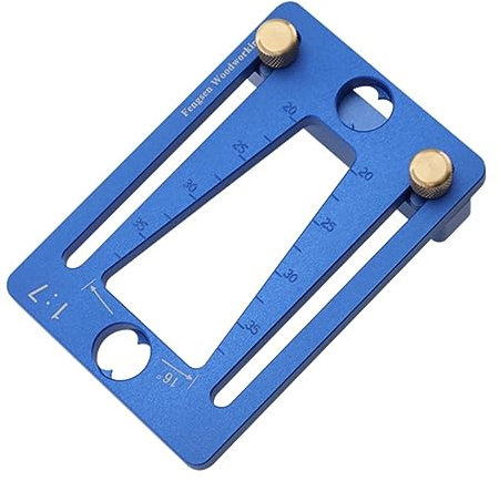 Housoutil Schwalbenschwanzlehre Aus Aluminiumlegierung Rostbeständig Präzisionsformung Für Die Holzbearbeitung Präzisionsschneidwerkzeug