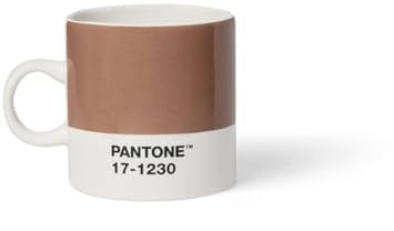 Copenhagen Design Pantone 17-1230 Tasse à expresso en porcelaine 120 ml avec boîte cadeau Couleur de l'année 2025