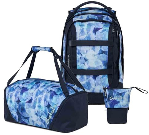 Satch Pack Pencil Slider Edition Schulrucksack Set 3tlg. inkl. Sporttasche (Blurry Sky)