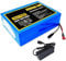 Batterie lithium-ion 72 V 20 Ah 20S4P pour vélo électrique, protection BMS intégrée avec chargeur, idéale pour les moteurs de vélo électrique XT60+T