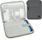 Dadanism 9-11 Tablet Borsa per iPad (A16) 11, iPad Air/Pro 11, i-Pad 10a Gen 10,9 Air 5/4, i-Pad 9/8/7a Gen 10,2, Galaxy Tab A9+ Plus 11/S9 FE, Tab M11 11, Grigio Siderale