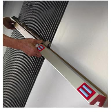 Adjustable Notched Trowel Mortar Comb,Tile Adhesive Spreader Tool,Wall Tile Leveling Tool for Masonry Large Tiles(60cm/23.62in)