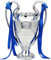 Aenglcvsm Trofeo Champions Football Cup Replica Trofeo Resina Lega Sportiva Champions Collezione di souvenir di decorazioni per la casa ufficio regali per i fan 32cm