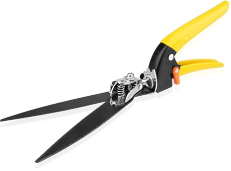 Upgraded Grass Shears Rotatable 180°, Grass Trimming Shears
