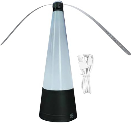 Repeller esterno interno - dispositivo LED ricaricabile, gadget da scrivania leggero | Deterrente parassiti tranquilli per viaggi campeggio, serate barbecue viaggi, avventure, balcone