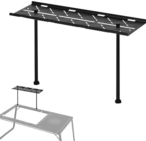 Ocastuted Faltbarer Tisch – robuster Esstisch, Campingtisch, für Outdoor, Party, Esszimmer, Grillen, Garten, Zuhause, Strand, Terrasse, Hinterhof, Balkon
