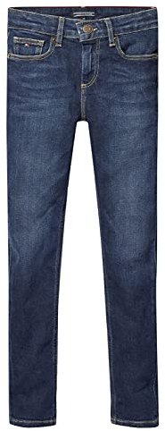 Tommy Hilfiger Jungen Boys Scanton Slim NYDS KB0KB03974 Jeanshosen, Denim (New York Dark Stretch), 1 Jahr
