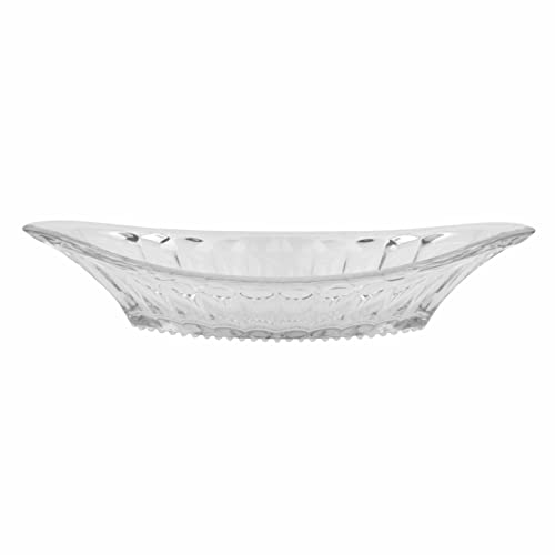 G.E.T. Shatterproof Banana Split Ice Cream Dish, Plastic, 9.5 / 8 Oz, BPA Free (Set of 12)