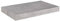 vidaXL Etagère Murale Flottante Etagère Suspendue Support Mural Salon Salle de Séjour Maison Intérieur Gris Béton 40x23x3,8 cm MDF