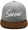 Du Hirsch Bayerisches Snapback Cap Kinder Servus Hellgrau Filz L