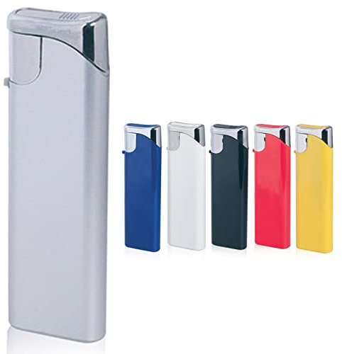 Accendini Personalizzati Regalo Aziendale Gadget Promozionali Pubblicitari Personalizzabili per Aziende Eventi Fiere Matrimonio Pubblicità Stampati con Logo Nome o Frase Piezoelettrici (100)