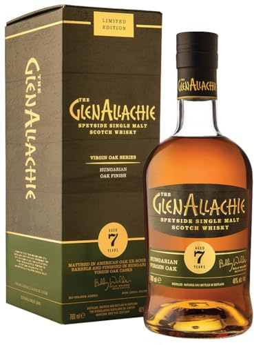 The GlenAllachie 7 Years Old HUNGARIAN VIRGIN OAK FINISH 48% Vol. 0,7l in Geschenkbox