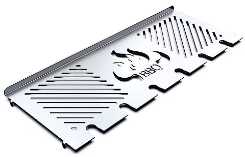 teileplus24 WR05 Multifunktions- Warmhalterost | für alle Rösle Videro G2 | Edelstahl | mit Logo & Drumstick Halterung