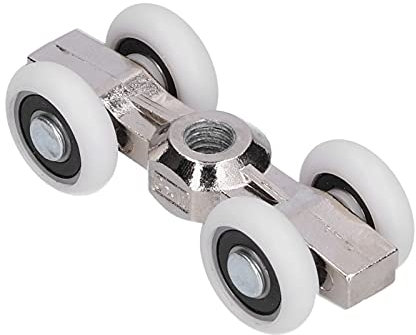 Roue Coulissante Pour Porte De Douche - Rouleau De Poulie Extérieur De 22 Mm - Accessoires De Remplacement - Quincaillerie Essentielle Pour Porte De Douche