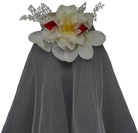 Brautschleier Braut Aufwendig Tüll Blume Schlicht Lang Junggesellinnenabschied Junggesellinnenabschied Brautschleier Junggesellinnenabschied Kopftuch