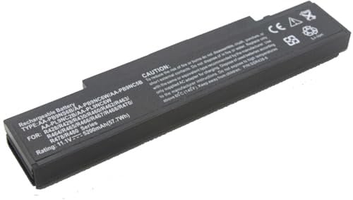 Ukkipower Laptop AA-PB9NC5B AA-PB9NC6B AA-PB9NS6B AA-PB9NC6W Replacement Battery Compatible With R428 R429 R428 R439 R460 R468 RV410 RV510 RV511 NP300E5A NP305V5A NP300V5A