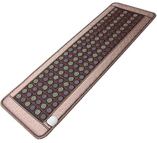 Amethyst Far Infrared Heating Pad - Amethyst Obsidian Heating Mat - Jade Crystal Heating Mat - Bio Crystal Heat Mat - For Full Body,Smart Controllor,Adjustable Temp,Auto Shut Off - 150 * 50 cm