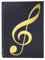 Kissmii Sheet Music Folder, 60 Pages, Sheet Music Holder,Fits Letter Size A4, Writable & Detachable Choir Folder (Black) Easy Install