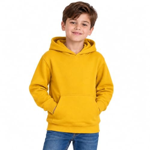 A2Z 4 Kids Girls Boys Plain Sweatshirt Tie Dye Pullover Shirt Fleece Hooded Jumper PE School Warm Coats Long Sleeve Top New Casual Fashion for Childrens Unisex Age 2-13 Years